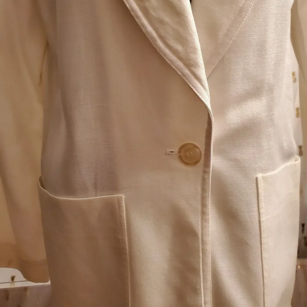 Christian DIOR‎ White Blazer